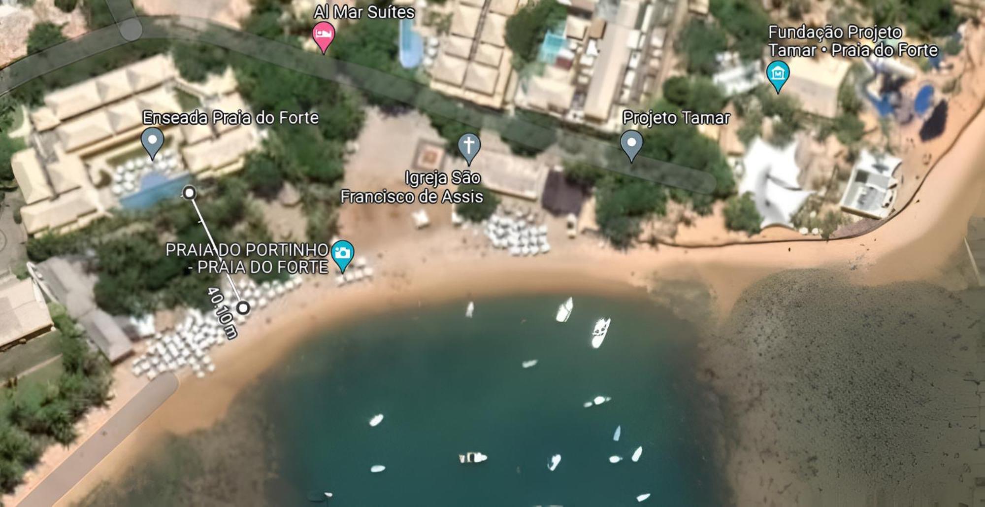 Enseada Praia Do Forte - Vista Mar Praia do Forte Eksteriør bilde